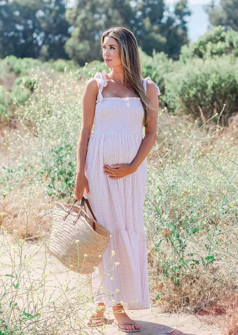 Plaid Seersucker Maxi Dress – The Blue Tulip Baby Boutique Plaid Seersucker Maxi Dress – The Blue Tulip Baby Boutique